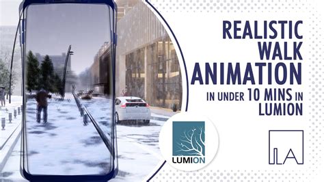 Realistic Walk Animation In Under 10 Mins Using Lumion Youtube