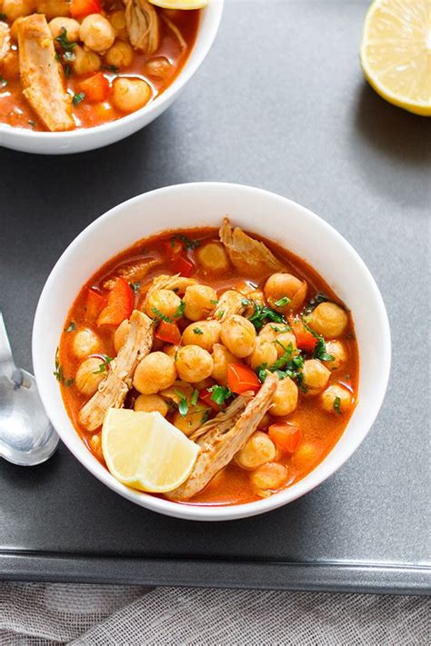 Detox chicken soup recipe : Chickpea and Chicken Soup Recipe — Eatwell101