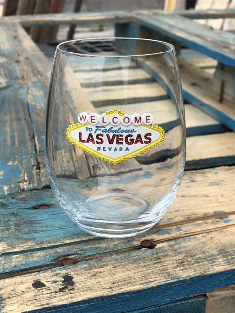 The Queens Jewels Las Vegas Jeweled Glassware Wine Glasses Unique