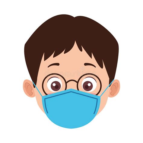 Boy Mask Wearing Stock Illustrations 2367 Boy Mask Wearing Stock