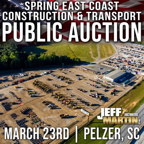 Jeff Martin Auctioneers Inc Auction Catalog R2 Spring East Coast