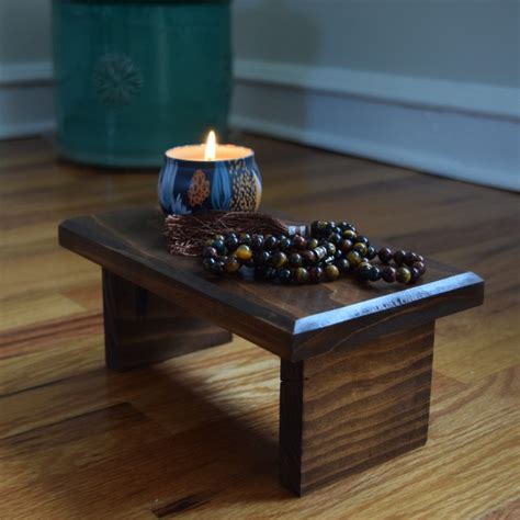 Small Altar Table For Meditation Wendys Yoga Space