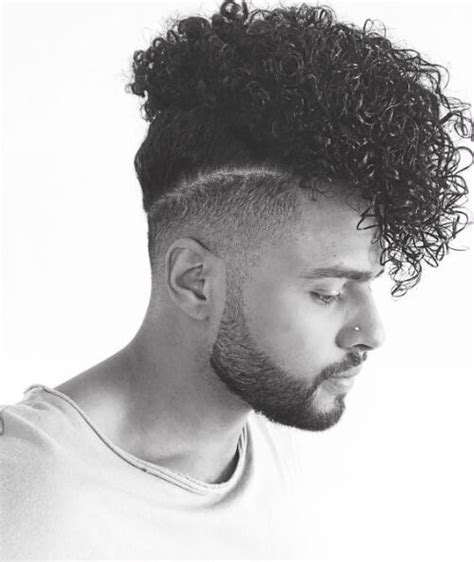 He's looking sharp with long curls on top and down the back and shaved sides with a line accent. 50 Black Men Hairstyles for the Perfect Style | Men ...