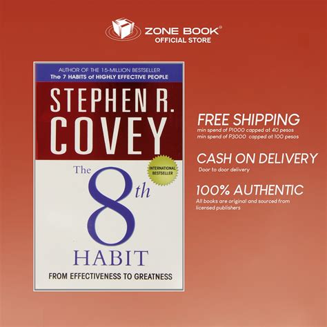 The 8th Habit Book By Stephen Covey 100 Original Shopee Philippines