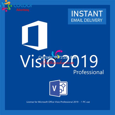 Tải Microsoft Visio 2019 Professional Plus Full Key 2023 Free