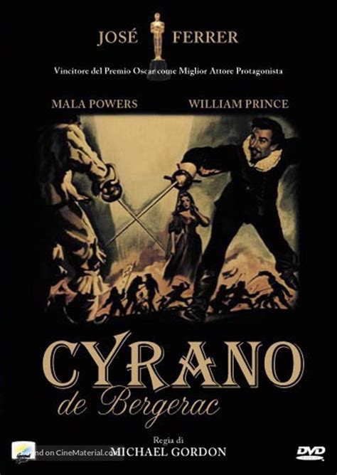 Cyrano De Bergerac 1950 Italian Dvd Movie Cover