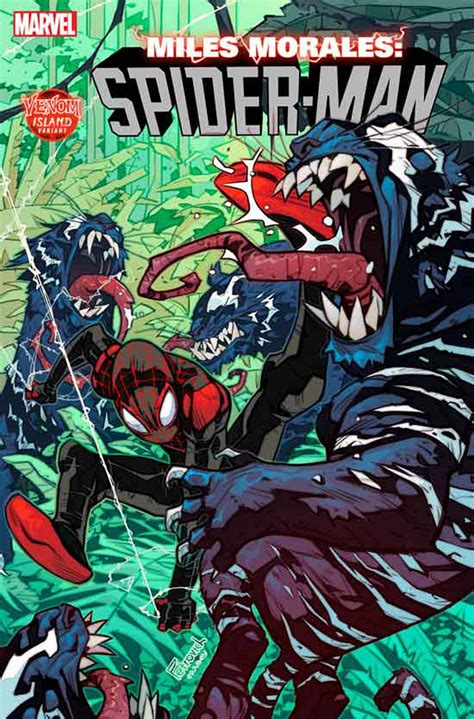 Oct190990 Miles Morales Spider Man 13 Petrovich Venom Island Var