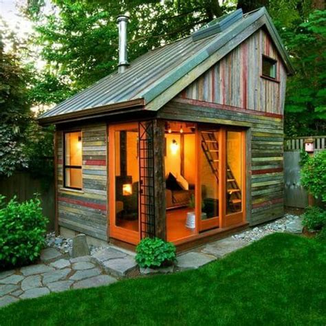 Cabin Backyard Backyard Sheds Backyard Retreat Garden Sheds Backyard Studio Backyard
