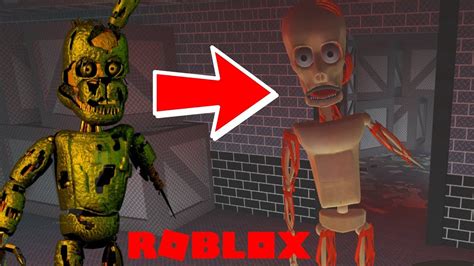 Play As Scrap Trap In A New Animatronic Location Roblox Fnaf