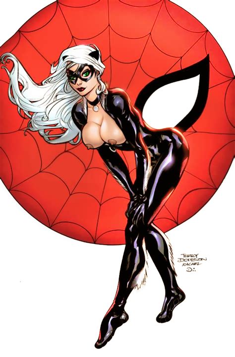 Felicia Hardy Topless Erotica Black Cat Nude Pussy Pics Superheroes