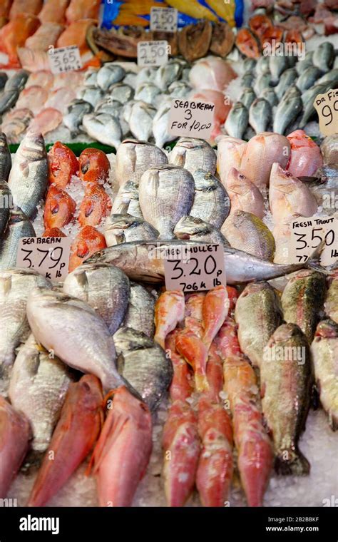 Brixton Fish Market Stock Photo Alamy