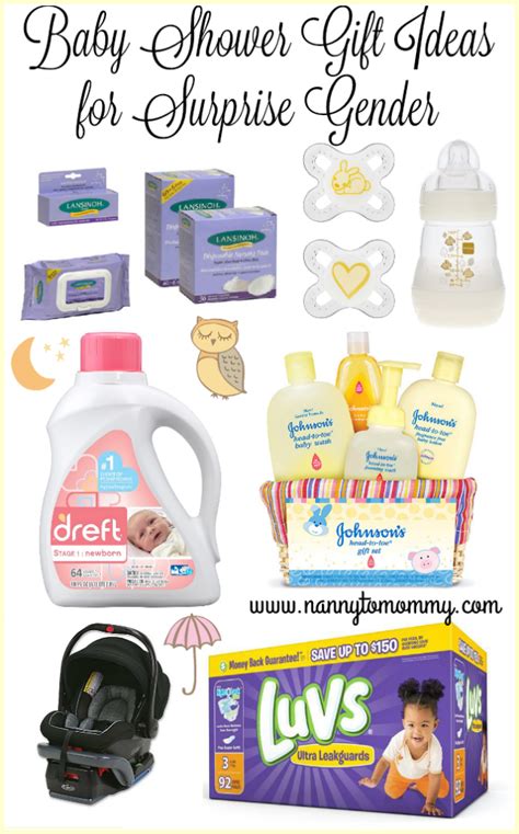 Check spelling or type a new query. Nanny to Mommy: Gender Neutral Baby Shower Gift Ideas