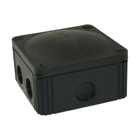 Ip66 Ip67 Waterproof Electrical Junction Box Enclosure Black Wiska