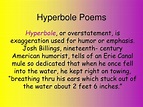 PPT - Hyperbole Poems PowerPoint Presentation, free download - ID:2082672