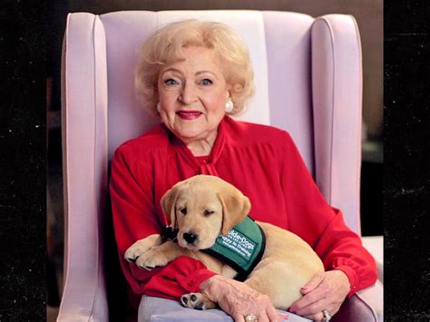 Betty White To Have Puppy Named After Her Honored By Guide Dogs For