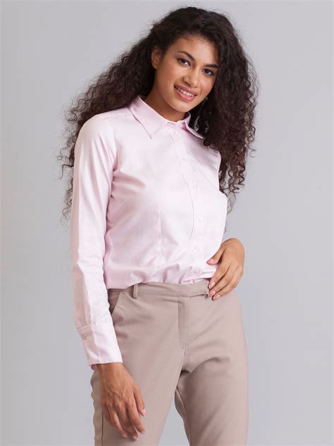 Buy Light Pink Classic Collar Shirt Online Fablestreet Fablestreet