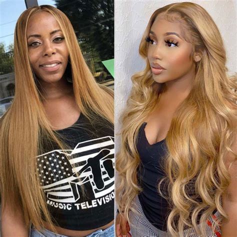 Honey Blonde Lace Front Wig 27 Color Ombre Human Hair Wigs Alipearl Hair