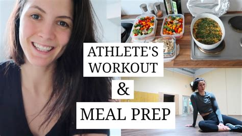 Training For Athletes Meal Prep Youtube