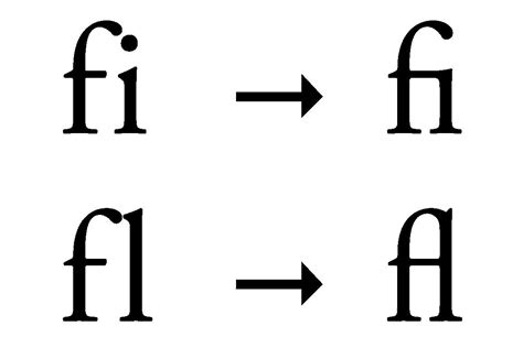 What Is Ligature In Typography And Publishing