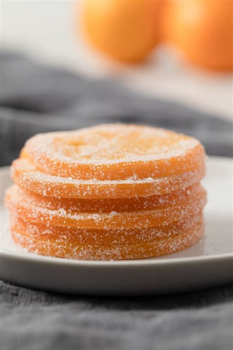 Indulge In The Sweet Delight Of Candied Orange Slices