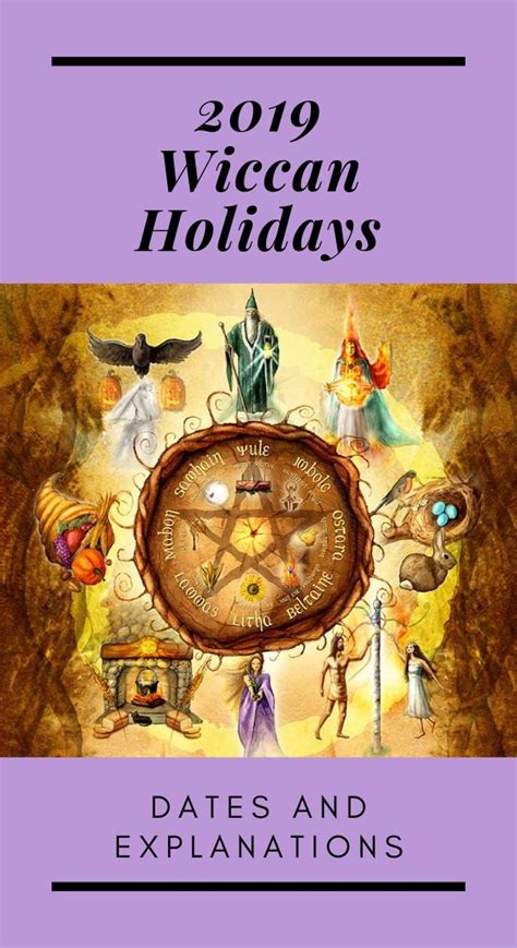 2019 Wiccan Holidays Wicca Holidays Wiccan Books Wiccan Sabbats