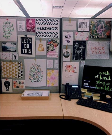 Office Space Decor Cubicle Decor Office Office Cubicles Diy Cubicle