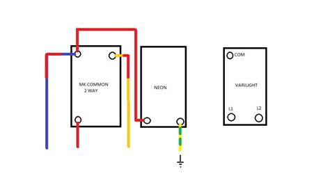 Using the wire colors in the diagram, the white wire at the switch should be hot all the time. Can someone advise on the wiring of this switch please | DIYnot Forums