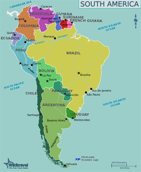 Filemap Of South Americapng Wikitravel Shared