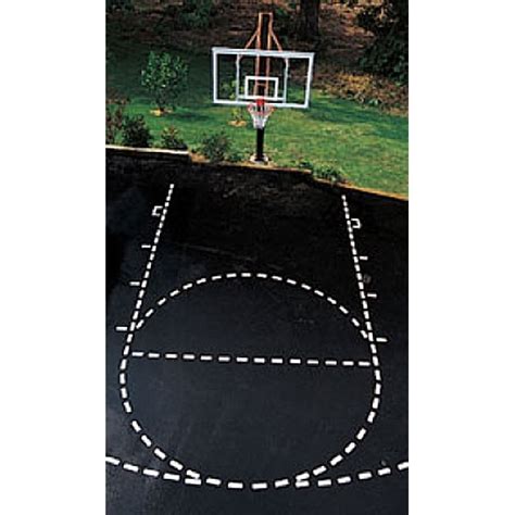 Porter Basketball Court Stencil Kit Sports Facilities Group Inc