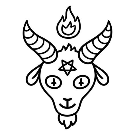 Satanic Symbols Cartoons Illustrations Royalty Free Vector Graphics