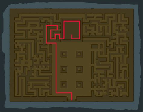 North Lomei Labyrinth Map