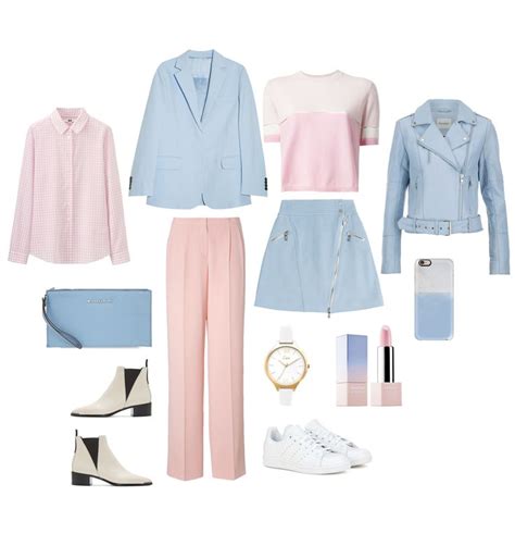Rose Quartz And Serenity Inspired Fashion Styling Fashion Pink Capsule