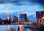 Providence Skyline | Usa places to visit, American road trip ...