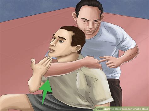 How To Do A Sleeper Choke Hold Steps With Pictures Wikihow