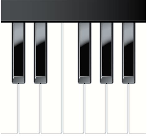 Piano Keys Png Png Image Collection