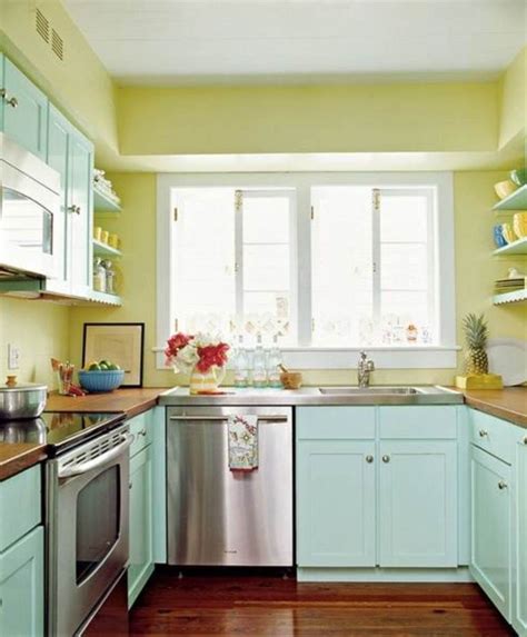 But, for the sake of this article, let's just say those deep teal cabinets (a custom paint mix by the designer) are nearing the top of my list. Teal Kitchen Cabinets: How to Paint Them? - HomesFeed
