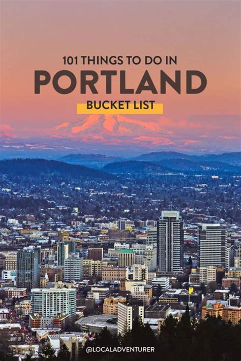 Ultimate Portland Bucket List 101 Things To Do In Portland Oregon