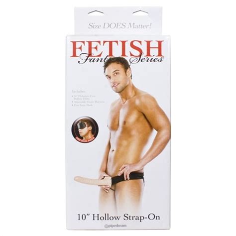 Fetish Fantasy 10 Hollow Strap On Flesh Sex Toys At Adult Empire