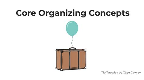 Tip Tuesday Core Organizing Concepts Simplify You