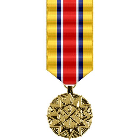 Army Reserve Components Achievement Anodized Miniature Medal Usamm