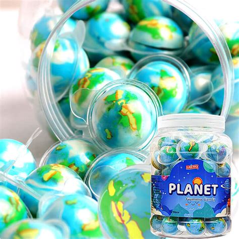Wholesale Earth Gummy Candy Ball China Candy Factory
