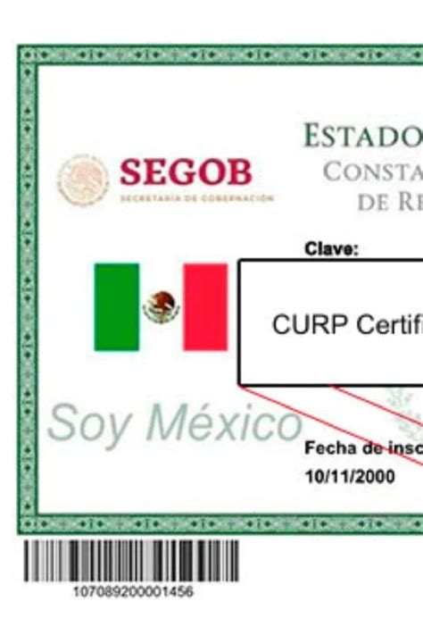 Curp Certificada Aqui Te Decimos Como Tramitarla Mexico Unamed