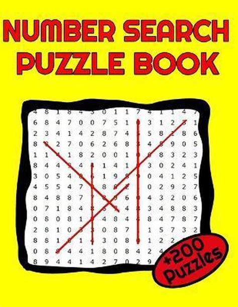 Number Search Puzzle Book Ily Art 9798669194871 Boeken