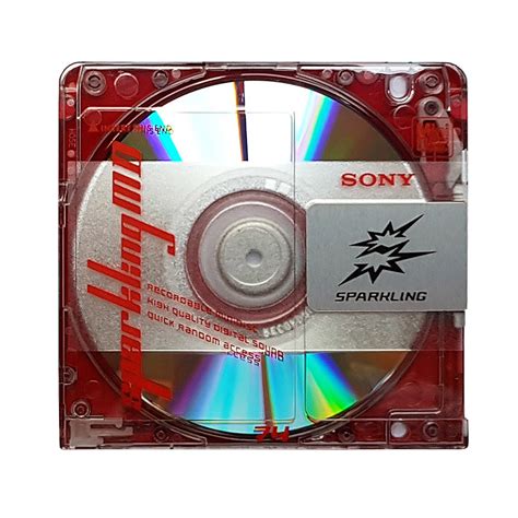 Sony Sparkling Japan Only Minidisc 74 Minutes Retro Style Media