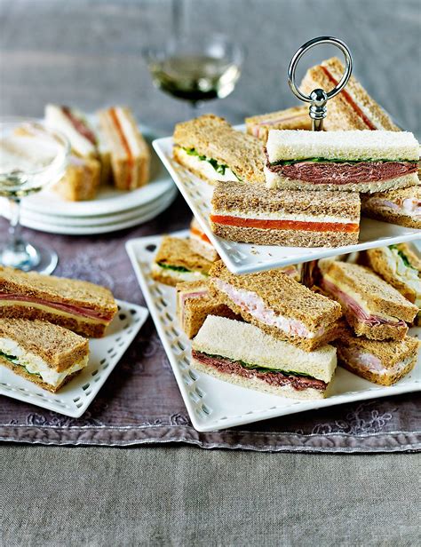 Afternoon Tea Sandwich Fingers 20 Sandwich Fingers Mands Afternoon