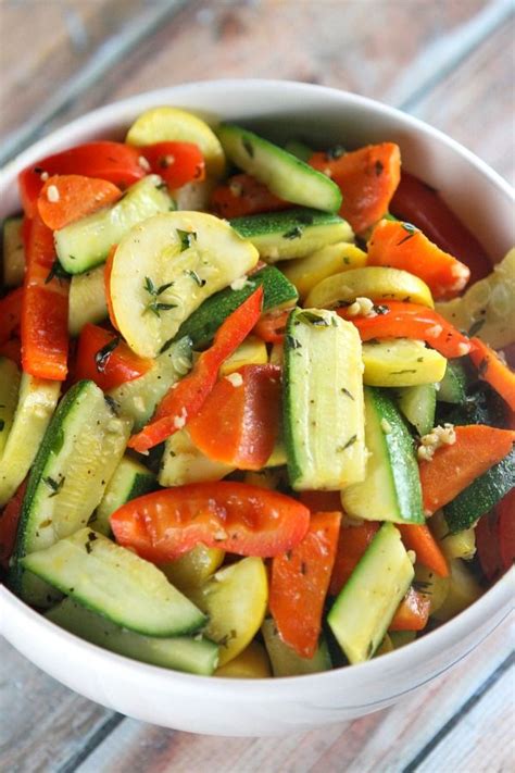 Sauteed Vegetables With Herbs And Garlic Recipe