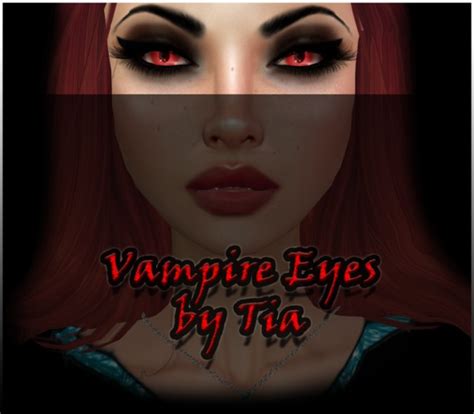 Second Life Marketplace Freebie Stbrayni Vampire Eyes