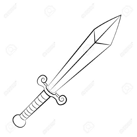 Sword Outline Clipart 20 Free Cliparts Download Images On Clipground 2024