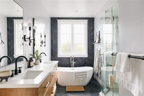 Before And After Transitional Master Bathroom Decorilla