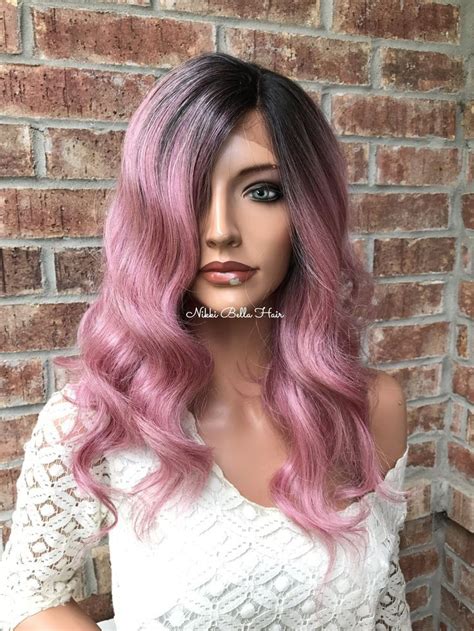 Shania Twain Pink Lob Lace Wig 14 Nikki Bella Hair